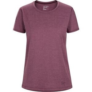 Arc’teryx Taema Crew Neck T-Shirt Burgundy Maroon Large Active Workout Gym